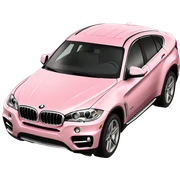 light pink bmw x6 car sticker