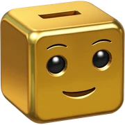 A robux of roblox sticker