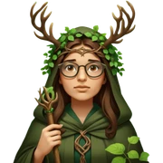 Forest Wizard sticker