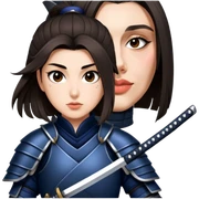 Warrior Samurai sticker