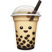 boba tea sticker