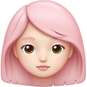 Soft pink sticker