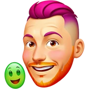 Animated character sticker
