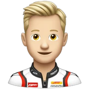 Kevin Magnussen from formula 1 sticker
