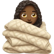 Cozy blanket sticker