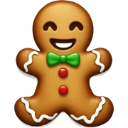 Gingerbread man  sticker