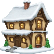 christmas elf house sticker