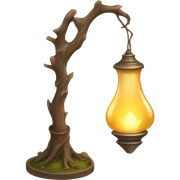 Fairy lamp sticker