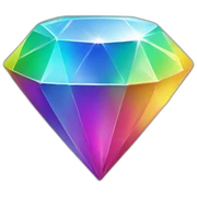 Rainbow Diamond sticker