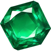 emerald jewel sticker