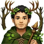 Forest Wizard sticker