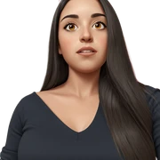 realistic portrait of a girl sticker
