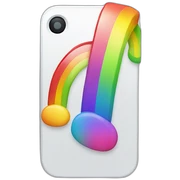 iphone-android-rainbow sticker