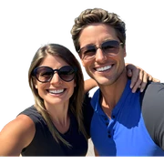 summer smiles with friends sticker