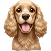 cocker spaniel sticker