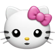 hello kitty pink sticker