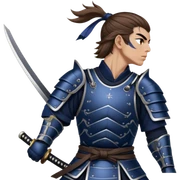 Warrior Samurai sticker