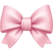 pastel pink cute bow sticker