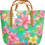 Lilly Pulitzer beach bag sticker