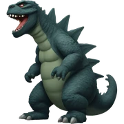 godzilla sticker