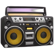 Boombox sticker