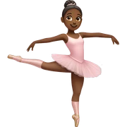 Ballerina girl sticker