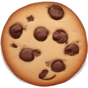 Cookies in a soft pink bowl sticker