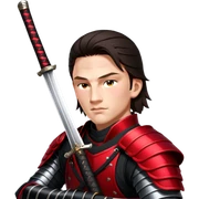 Katana Master sticker