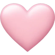 pastel pink heart sticker