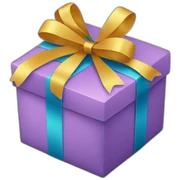 Gift box sticker