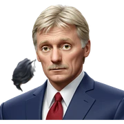 formal portrait of a man sticker