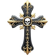 goth Cross sticker