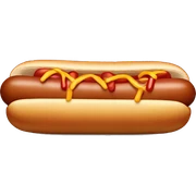 hot dog sticker