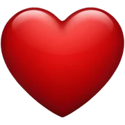 dark red heart sticker