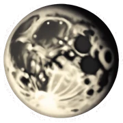 vollmond bei Nacht sticker