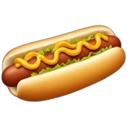 hot dog sticker