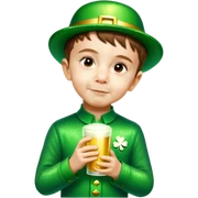 Sparkling Leprechaun sticker