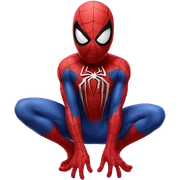 Heart Spiderman pink sticker