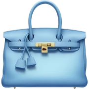 Blue Birkin Bag sticker