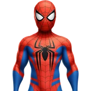 Spiderman fat  sticker