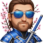 Samurai Warrior sticker