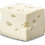 Feta cheese sticker