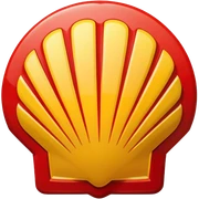 Shell logo gasoline sticker