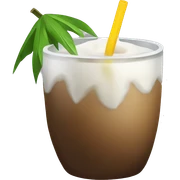 coconut drink sticker