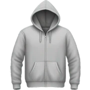 hoodie grey sticker