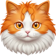 Cat with star eyes sticker