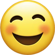 Smiley face pointing down sticker