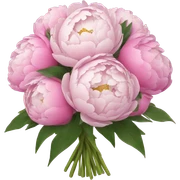 peony bouquet  sticker