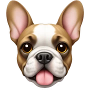 French bulldog sticker