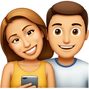 girlfriend and boyfriend  sticker